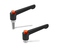 Adjustable hand levers